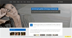 Desktop Screenshot of emmanuelle-chriqui.com